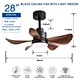small outdoor ceiling fan